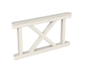 Vorschaubild Skan Holz Brüstung Andreaskreuz zu Pavillon Nice