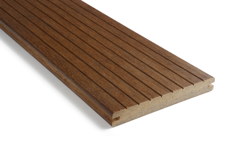 FelixWood Terrassendiele Samba Thermo Bambus 18 x 139 x 2250 mm  Endlosdiele vorgelt
