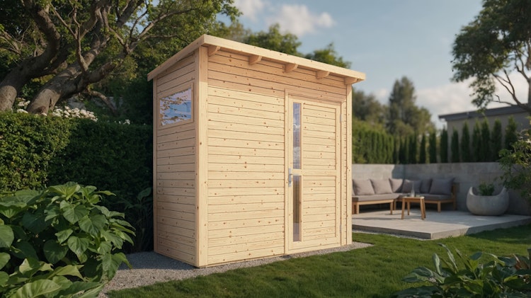 Bertilo Gartenhaus Pentus 1 - 19 mm