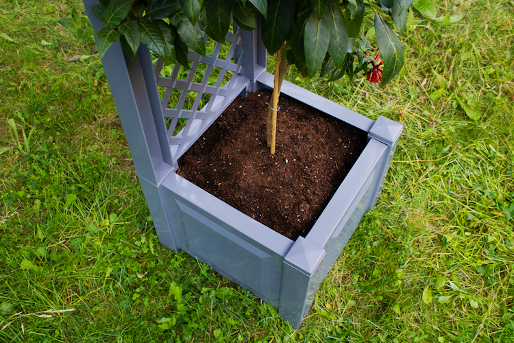 KHW Pflanzkasten klein mit Spalier 43 cm