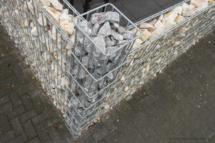 dz Gabionensäule RUBIN 270 x 270 mm - Verschieden Höhen