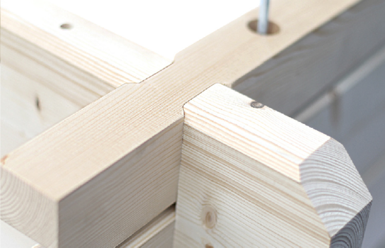 Skan Holz 28 mm Gartenhaus Palma