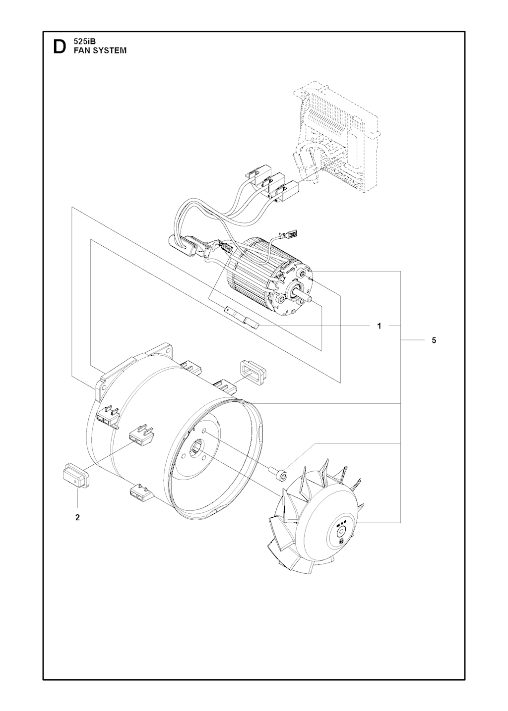 Explosionszeichnung Ersatzteile