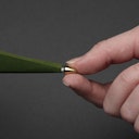 Vorschaubild Konstsmide Weihnachtsbeleuchtung  Papierstern grün V-förmig perforiert