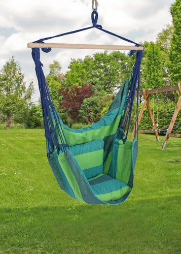 Garden Pleasure Hängesessel TOBAGO, 65 % Baumwolle / 35 % Polyester - Auslaufartikel