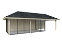 Vorschaubild Palmako Pavillon Bianca 24,9 m² Set 218 Slide - 28 mm