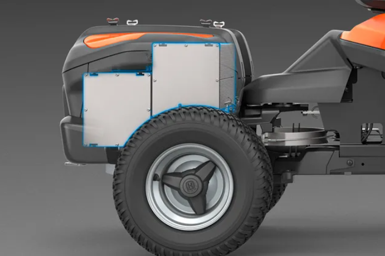 Husqvarna Akku-Rider R 200iX AWD mit Allradantrieb mit Dualbatterie