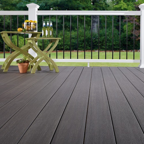 FIBERON Terrassendiele WPC Symmetry Graphite 3,66 m - Abverkauf!