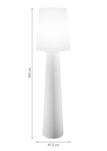 8 seasons design LED-Stehleuchte No. 1, 160 cm (WW), verschiedene Farben