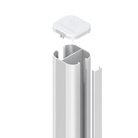 TraumGarten Ersatzteil: Pfostenabdeckkappe,Weiß für Pfosten Basic