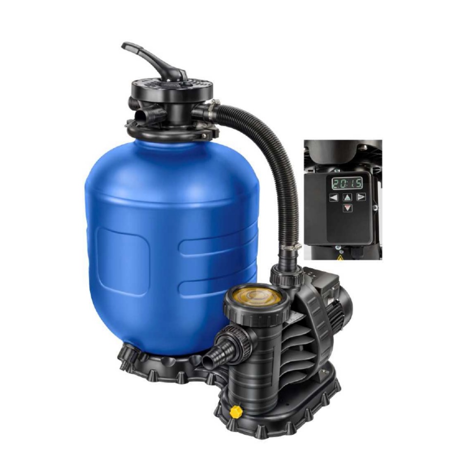 myPOOL Premium Sandfilteranlage 400 Timer