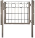 Vorschaubild T&J RONDO Schmuckzaun-Einzeltor