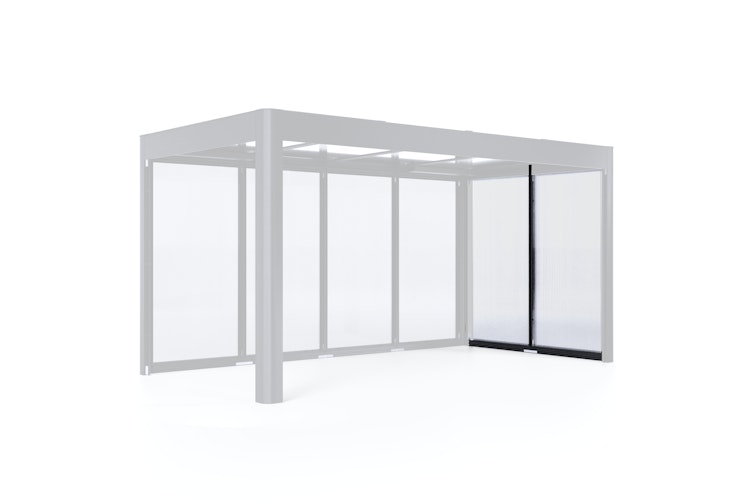 SunElements Wandelement SunCover Select - 10 mm Doppelstegplatten