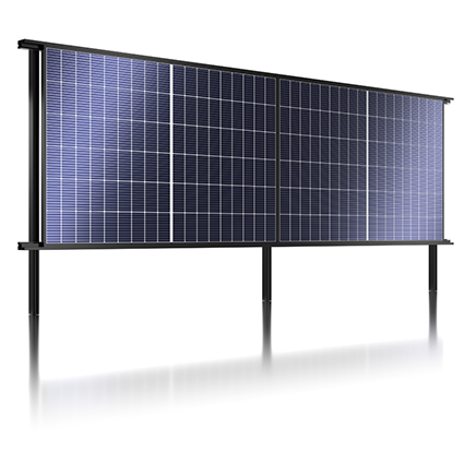 SunElements PV-Zaun 2/3/4er Set ohne Wechselrichter