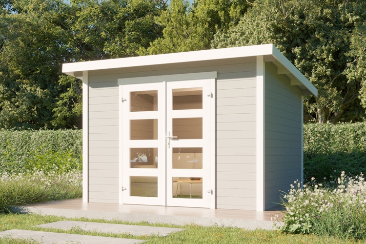 Wolff Finnhaus Gartenhaus Thies 2923 - 28 mm