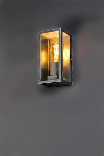 ECO-LIGHT Außenwandleuchte Karo Aluminium verzinkt (1100111)