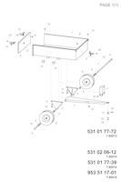 Husqvarna Zubehör für Aufsitzmäher 953511701 Anhänger Profi