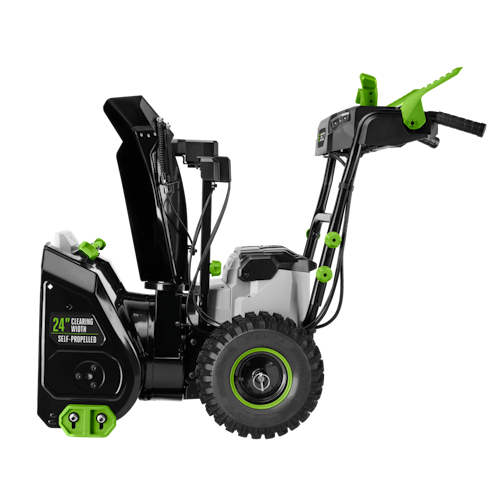 EGO Power Schneefräse SNT2400E inkl. 2x Akku BA4200T + 2x Ladegerät CH5500E