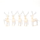 Vorschaubild Konstsmide Weihnachtsbeleuchtung  LED Acryl Rentier 5er-Set