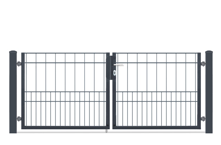 dz Flügeltor VARIO MILO Doppeltor -Verschiedene Höhen