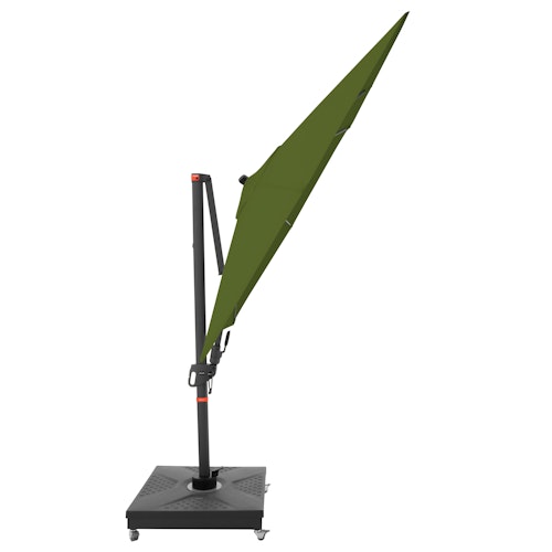 doppler Pendelschirm myZONE 210 x 210, Aluminium Anthrazit / 100 % Polyester 180 g/m²