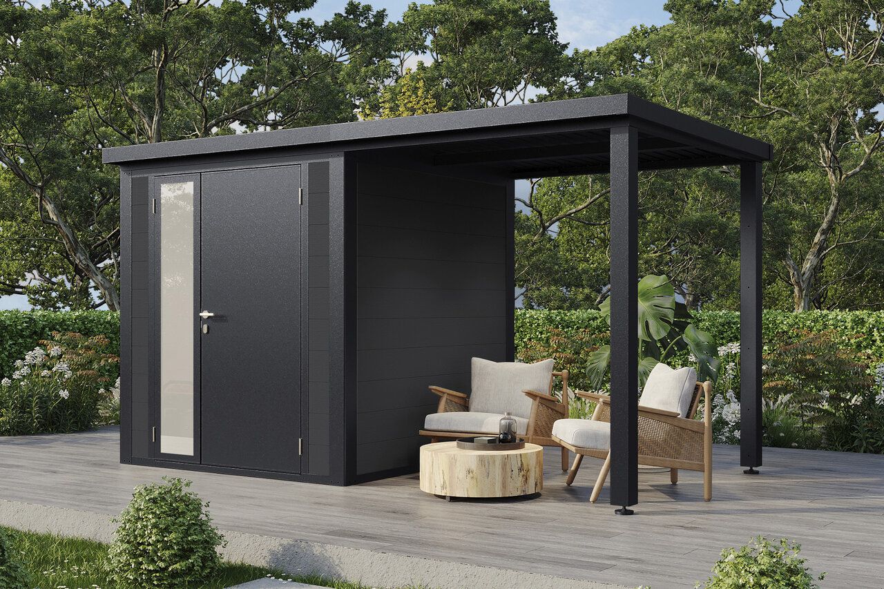 Wolff Finnhaus WPC Gartenhaus Juna - 19 mm
