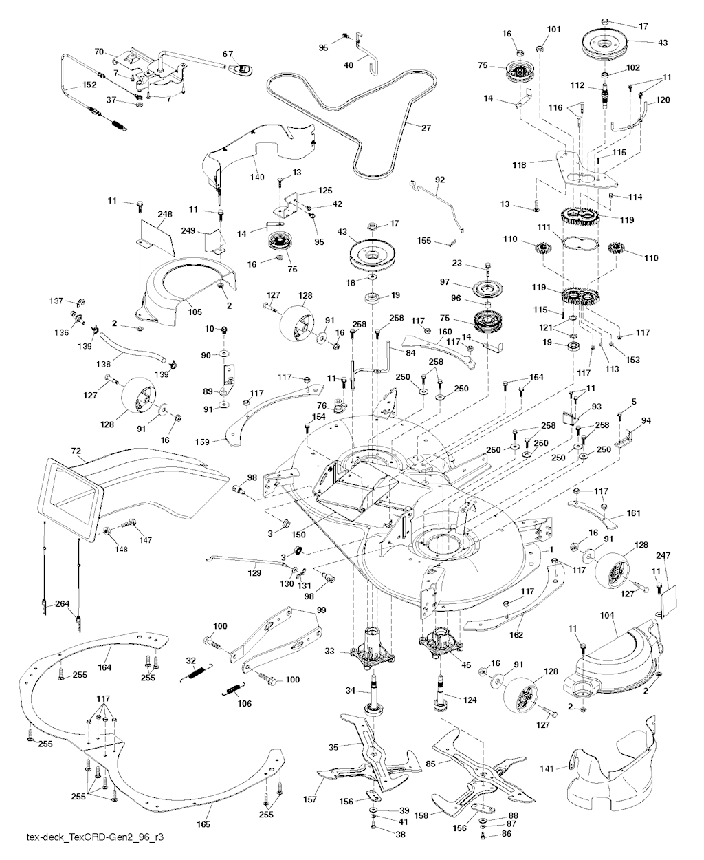 Explosionszeichnung Ersatzteile