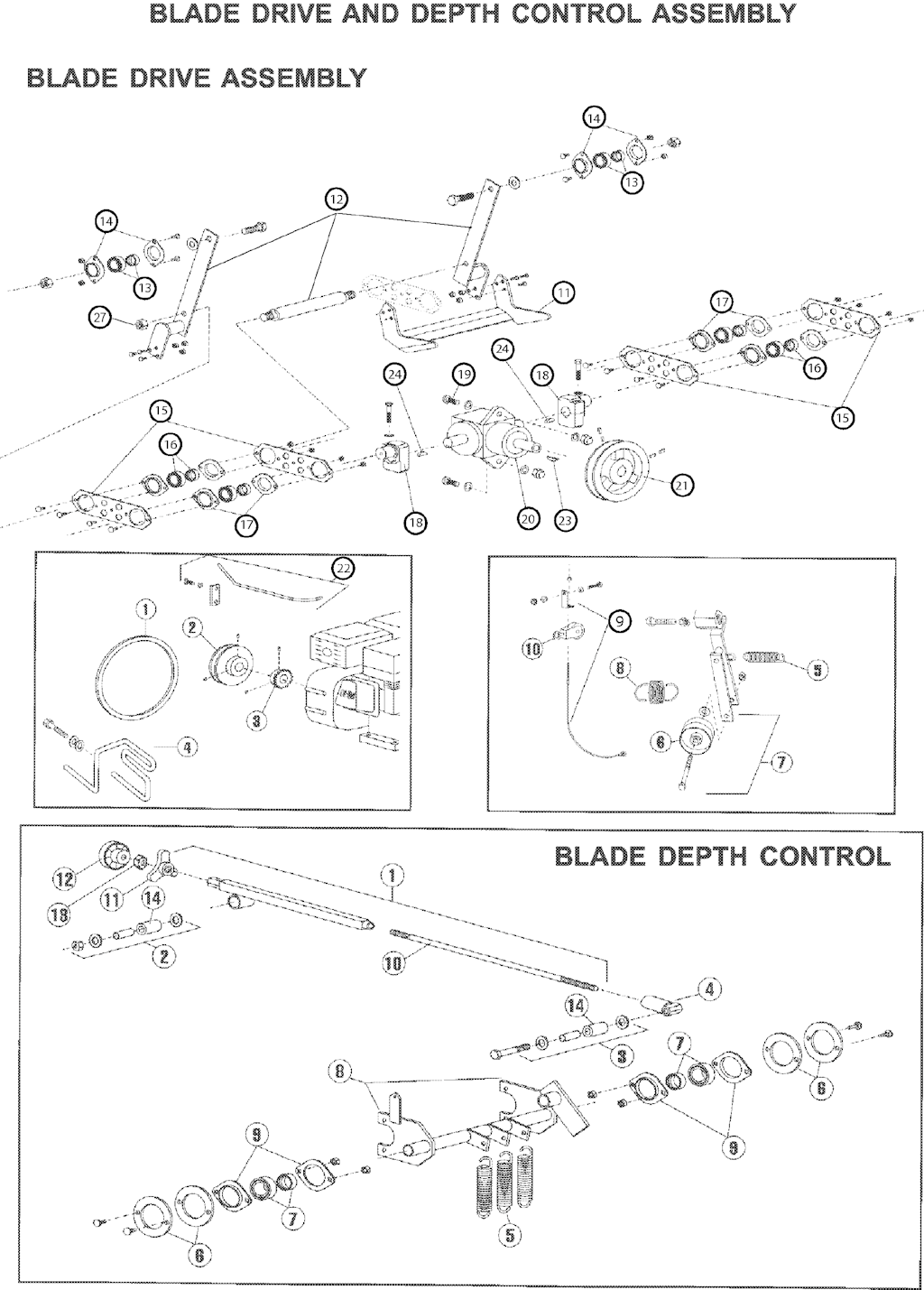Explosionszeichnung Ersatzteile