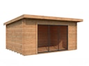 Vorschaubild Palmako Gartenhaus Lea 14,2 m² mit Schiebetür - 44 mm