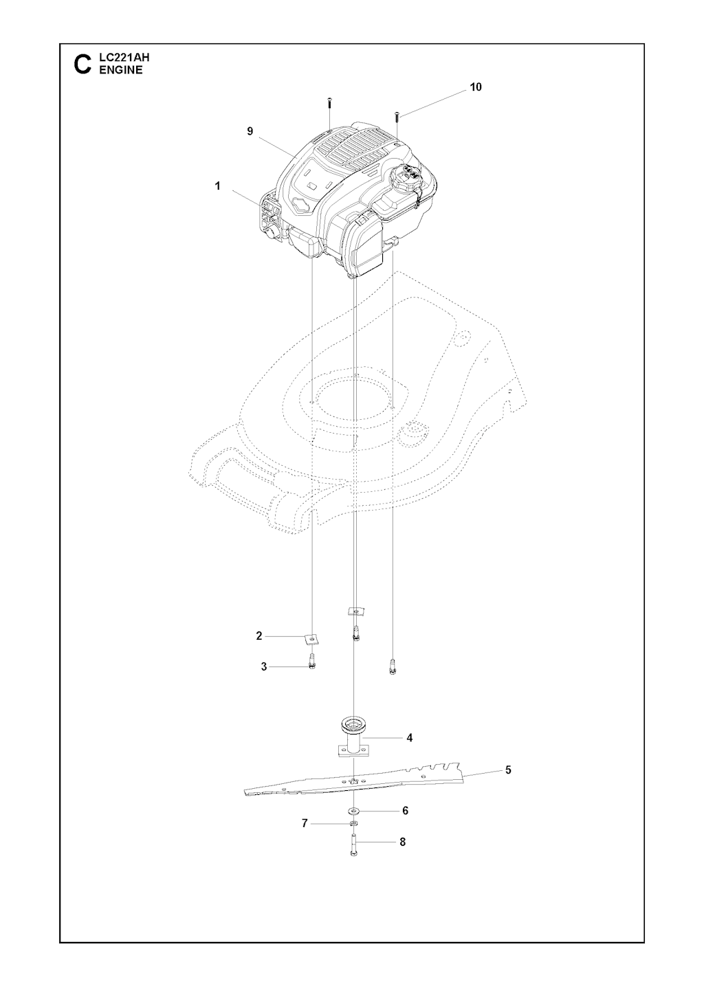 Explosionszeichnung Ersatzteile
