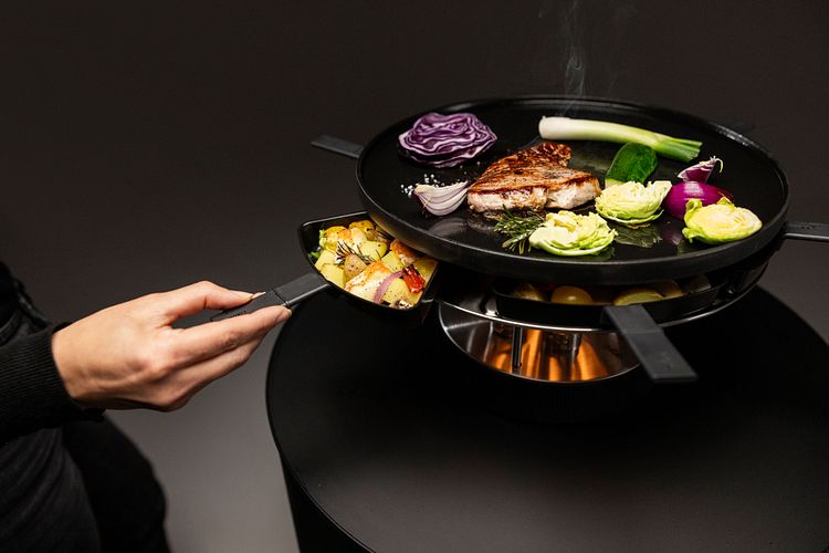 höfats CIRCLE 35 Tischgrill Pro inkl. Pfännchen