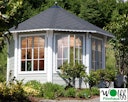 Vorschaubild Wolff Finnhaus Pavillon Capri 3.5 inkl. Dachschindeln