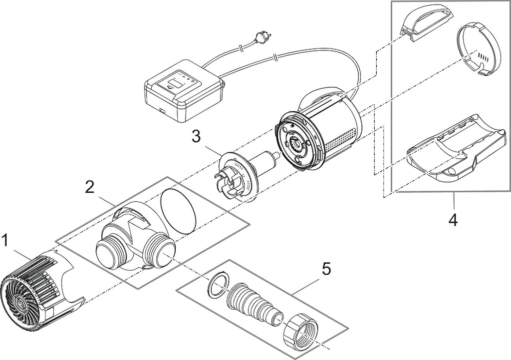 Explosionszeichnung Ersatzteile