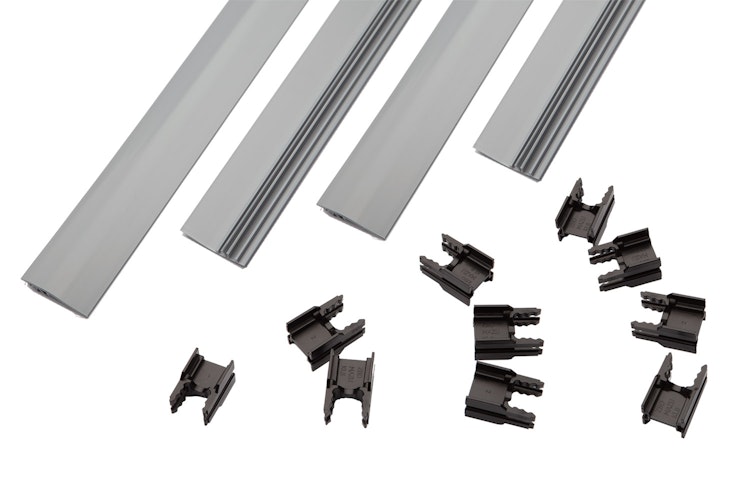 dz MAZUfix Klemmleisten-Set für Doppeltore 6/5/6