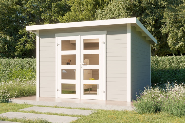 Wolff Finnhaus Gartenhaus Thies 2929 - 28 mm