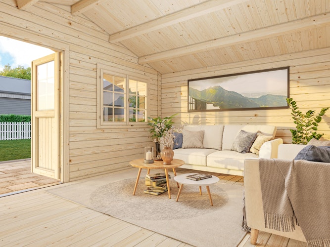 Palmako Gartenhaus Sally 15,5 m² - 44 mm