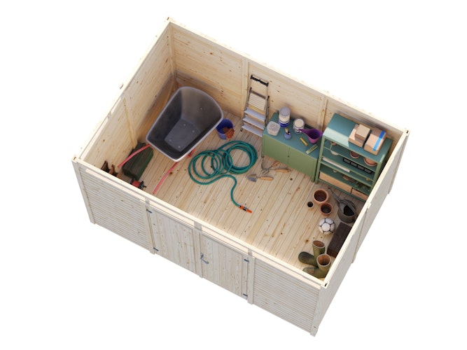 Palmako Gerätehaus Elias 7,3 m² - 16 mm