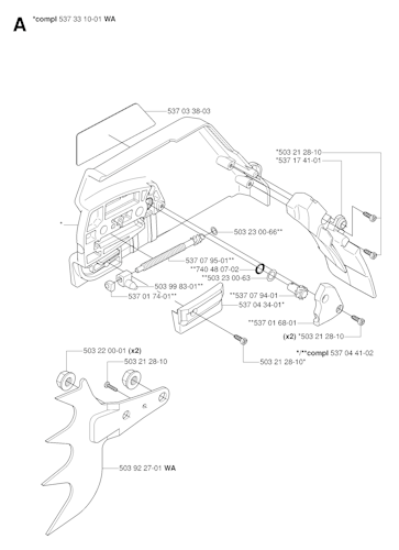Husqvarna Kettensägen 20070100001 570