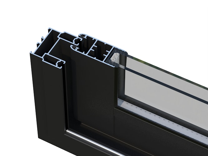 Palmako Glashaus Lumi 23,3 m² - (Wintergartenanbau) Slide Plus