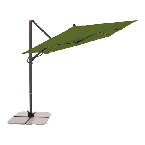 doppler Pendelschirm myZONE 240 x 320, Aluminium Anthrazit / 100 % Polyester 180 g/m²