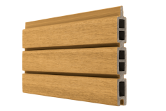 HANDMUSTER Fiberdeck Boston WPC Sichtschutz ModernZubehörbild