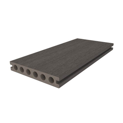 NewTechWood Deluxe Vintage WPC-Terrassendiele Hohlkammer Silver Gray  23 x 138 mm