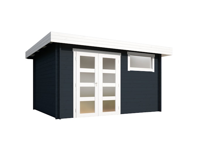 Wolff Finnhaus Gartenhaus Flachdachhaus Lille A - Aktionsmodell