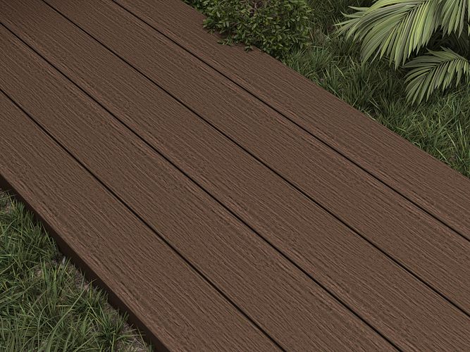 NewTechWood Gigante Vintage WPC-Terrassendiele Hohlkammer Ipé  23 x 210 mm