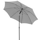 Vorschaubild doppler Mittelmastschirm ACTIVE 210 Green Edition, Stahl Anthrazit / Polyester 180 g/m²