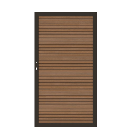 TraumGarten SYSTEM NEO PLATINUM Einzeltor Anthrazit-Rahmen 980 x 1800 mm