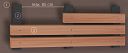 Vorschaubild OSMO Fassade Rautenleiste Kanadische Lärche Sortierung A/B - 21 x 68 mm VE 6 Stk.