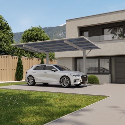 Ximax Carport Wing Typ 80 531 x 275 cm silber