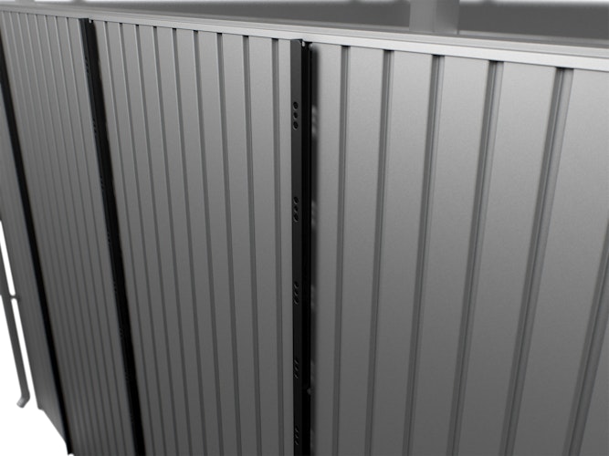 Biohort Photovoltaik Montageschienen für Gerätehaus Highline, Avantgarde, Panorama