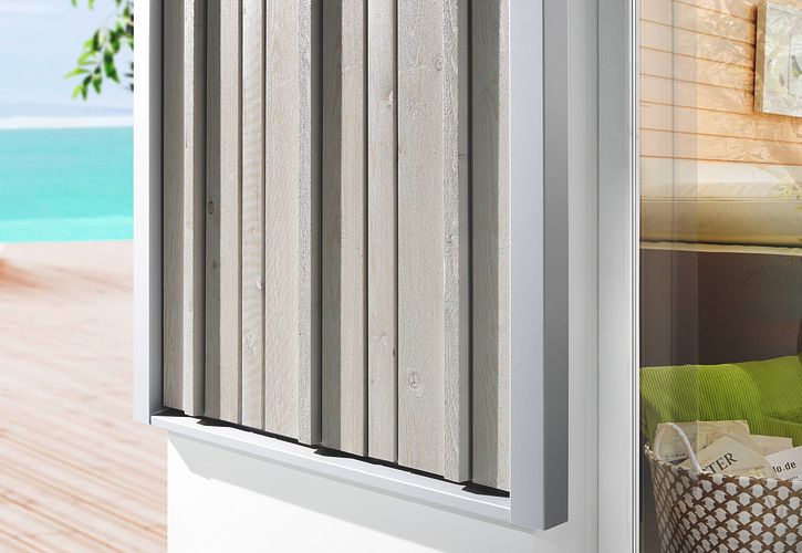OSMO VERTO BLACK STRIPE Fassadenprofil Nordische Fichte riffelgesägt Patina 905 21 x 96 mm VE 4 Stk.
